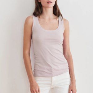 Velvet tees, Mossy Gauzy Whisper Fitted tank, Large